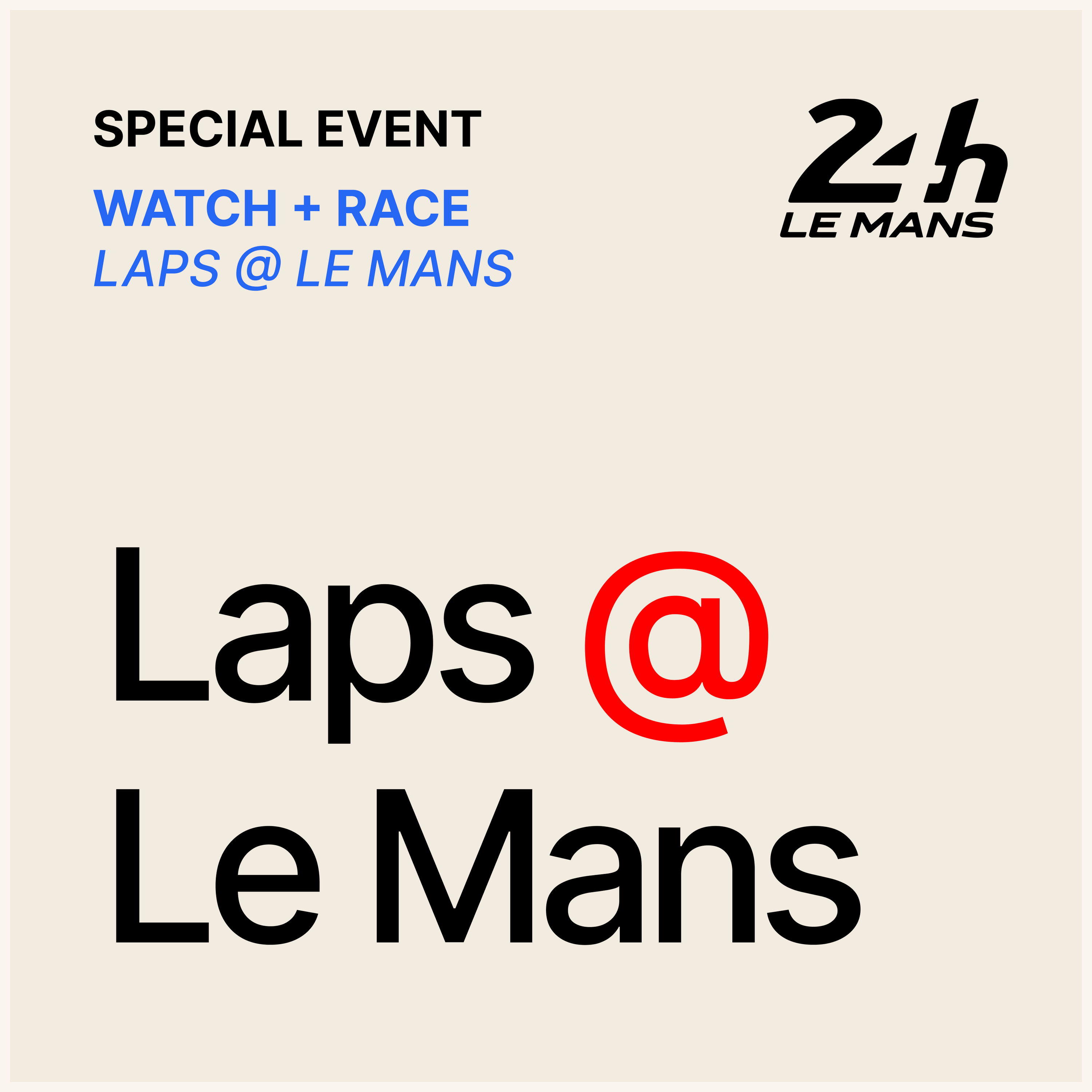LAPS AT LEMANS